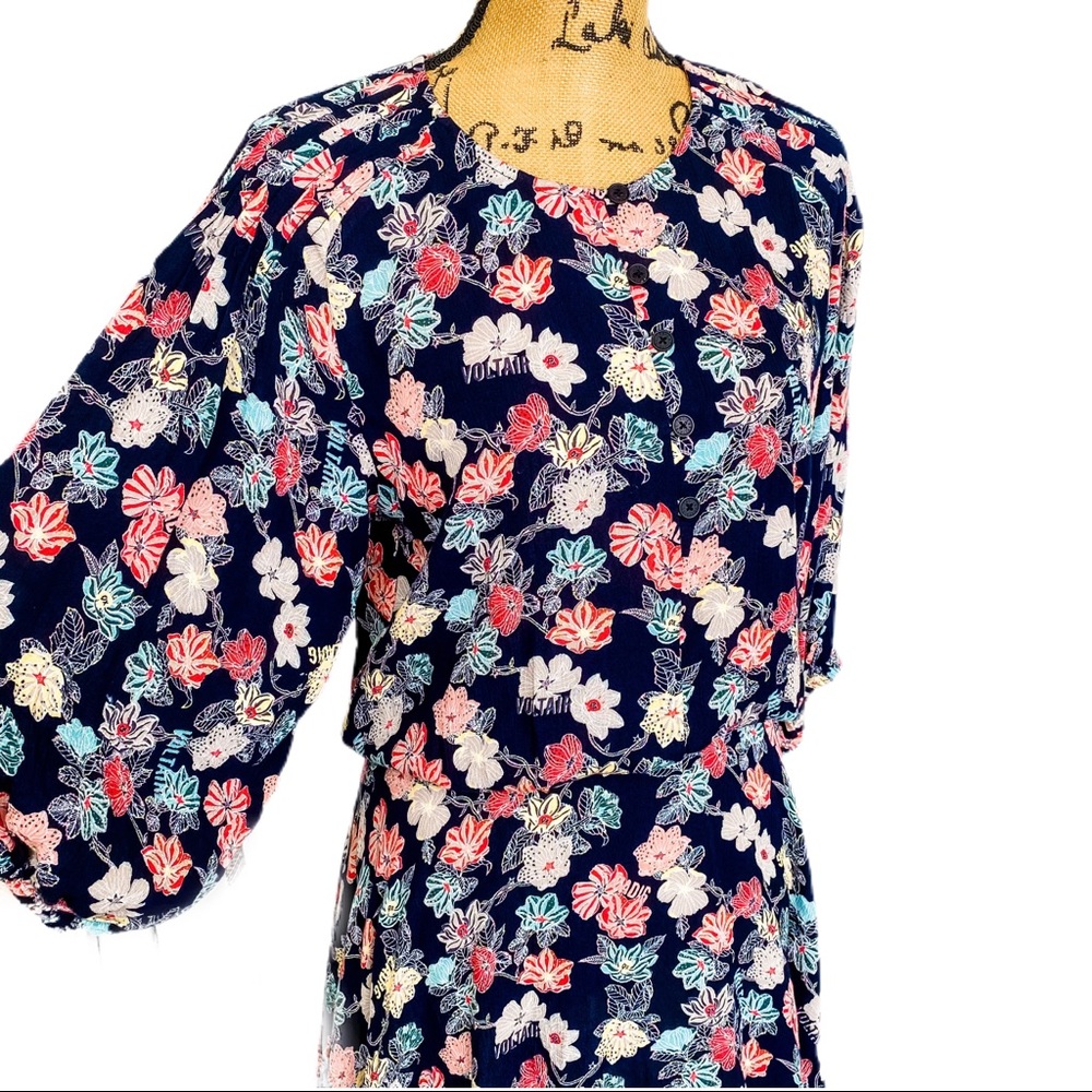 SOLD NEW Zadig & Voltaire Raspali Flowers Dress - Picture 9 of 14